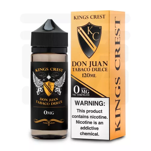 King Crest - Don Juan Reserve Tabaco Dulce 120ML