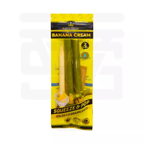 King Palm - 2 Slims 1.5G - Banana Cream