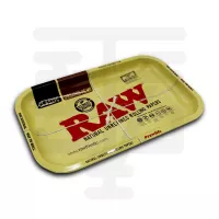 RAW - Metal - Rolling Tray - Mini - Original Design - 7.13
