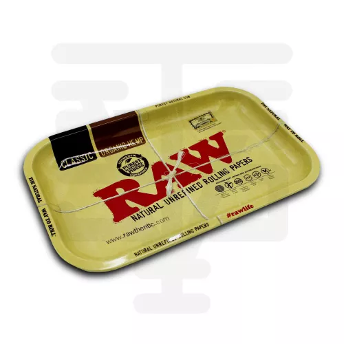 RAW - Metal - Rolling Tray - Mini - Original Design - 7.13