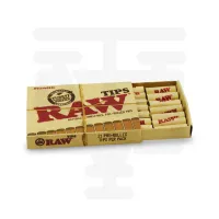 RAW - Natural Unrefined Pre-Rolled Tips 21/pk