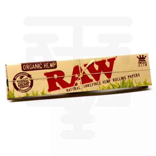 RAW - Rolling Papers Organic Hemp King size Slim