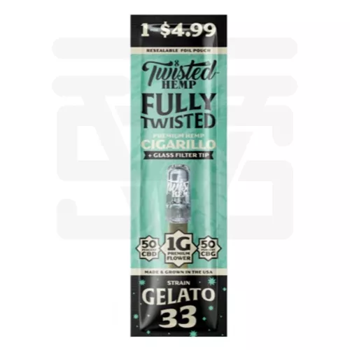 Twisted Hemp - Fully Twisted Hemp Cigarrillo Gelato 33