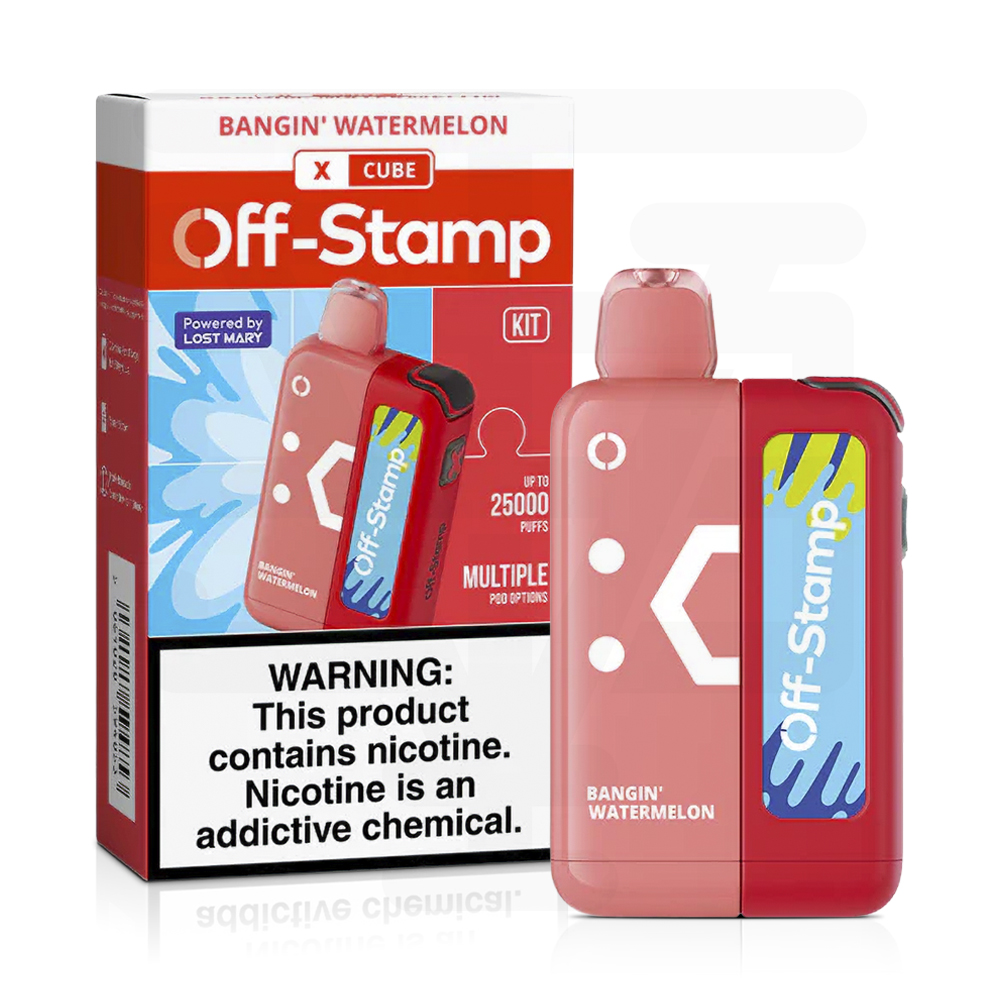 Off Stamp X Cube Bangin Watermelon