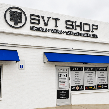 SVT Shop Montana storefront in El Paso, Texas