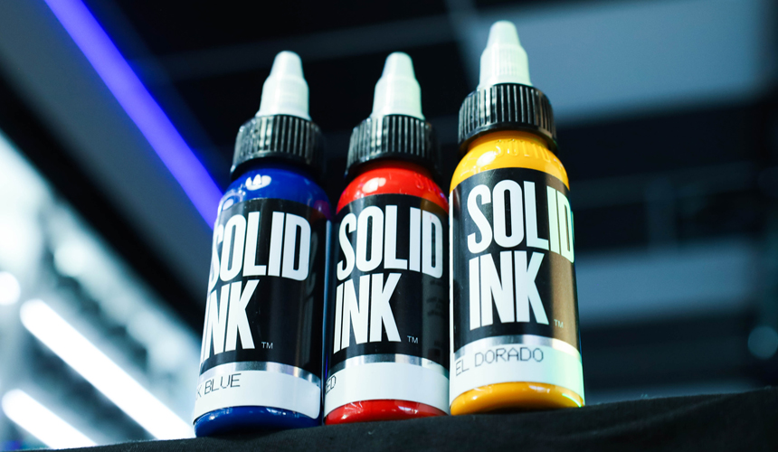 Professional tattoo inks at SVT Shop