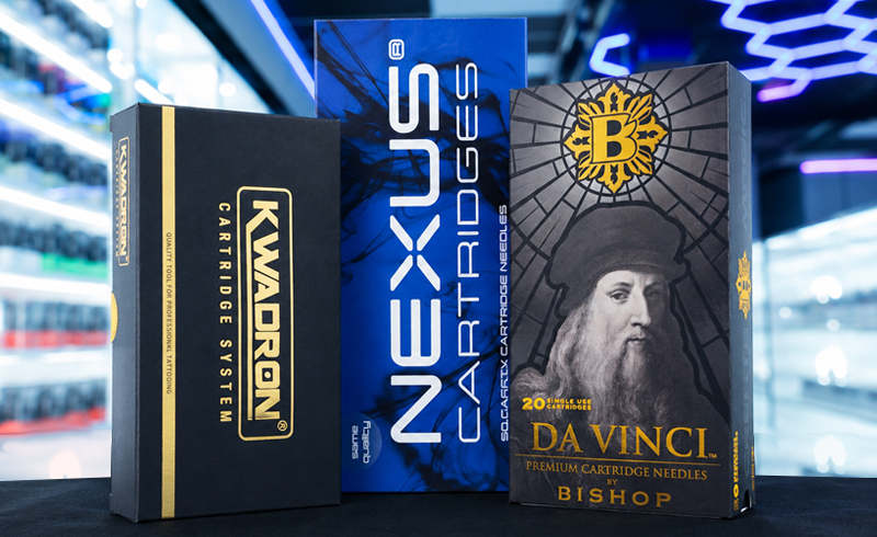 Tattoo needle cartridges from trusted brands