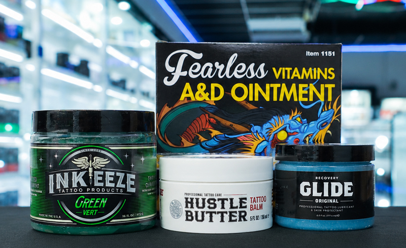 Skin prep, glides and aftercare products