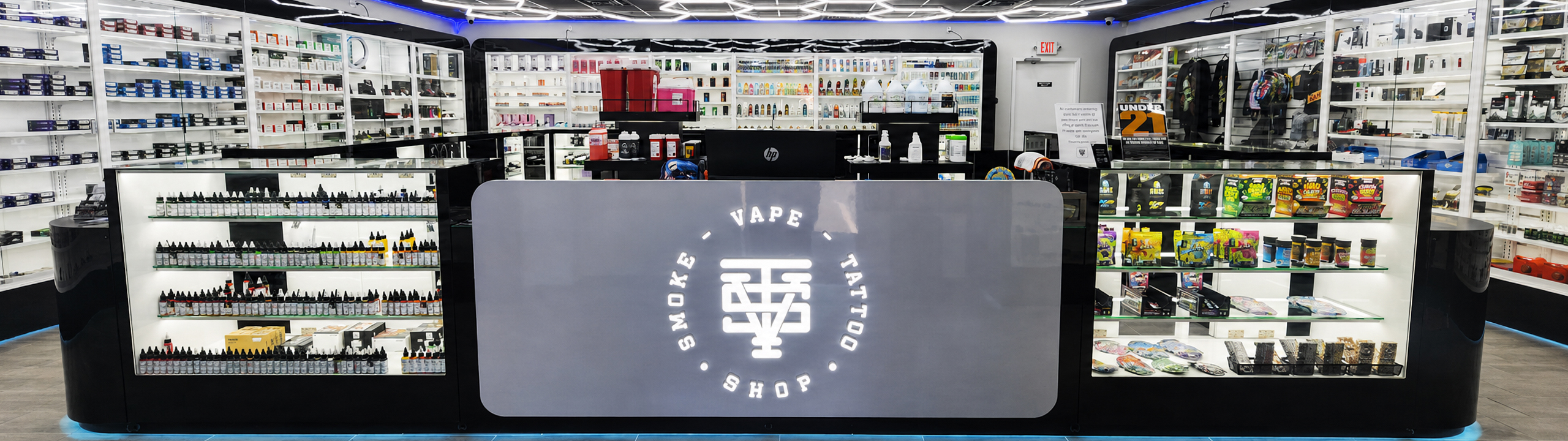 Interior panorama of SVT Shop Montana in El Paso