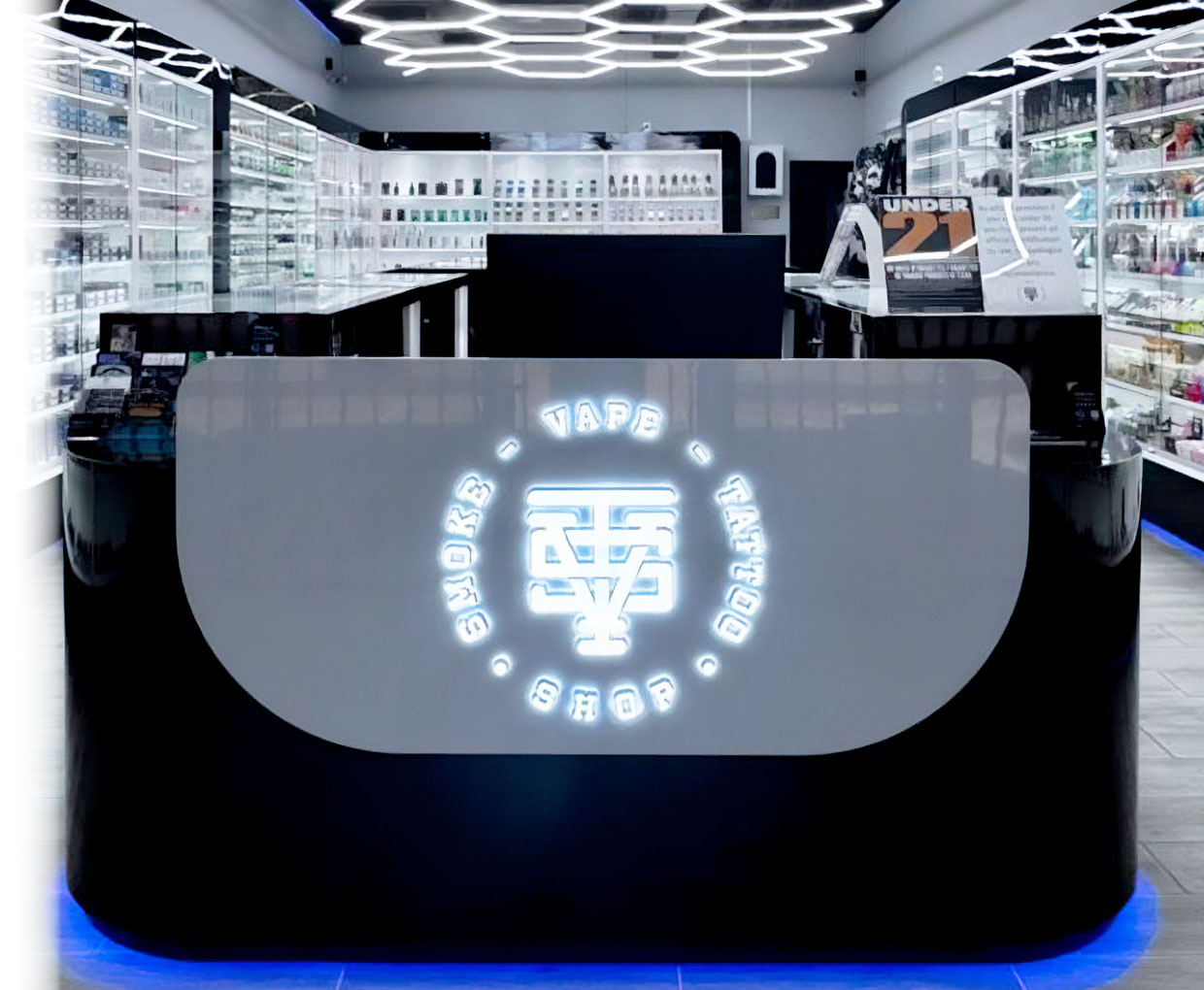 Inside an SVT Shop store in El Paso