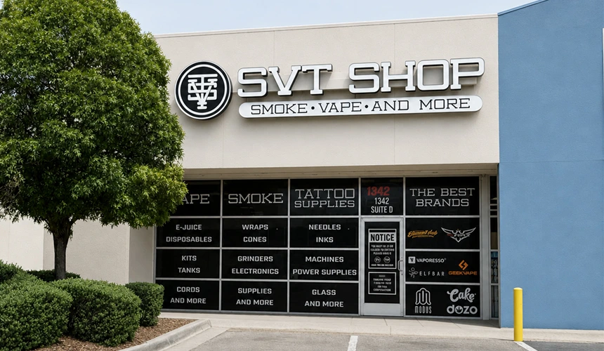 SVT Shop Zaragoza storefront in El Paso, Texas
